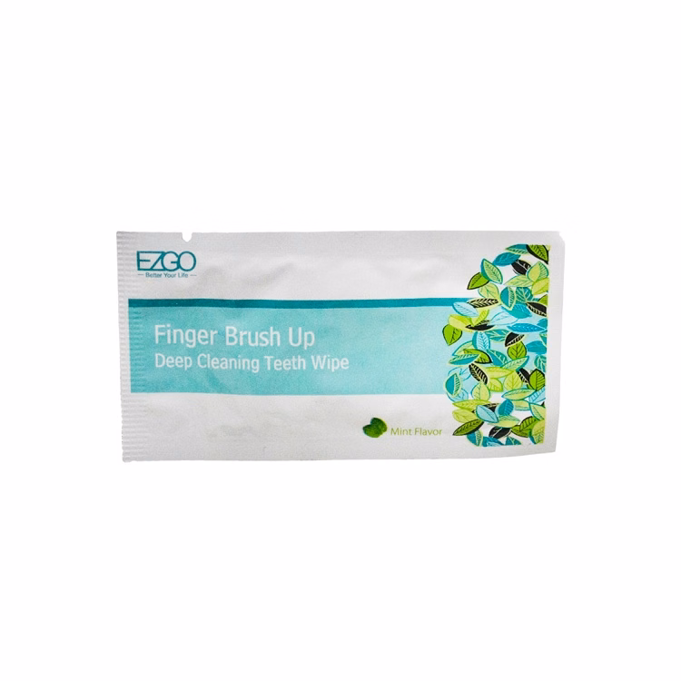 EZGO Finger Toothbrush Wipes