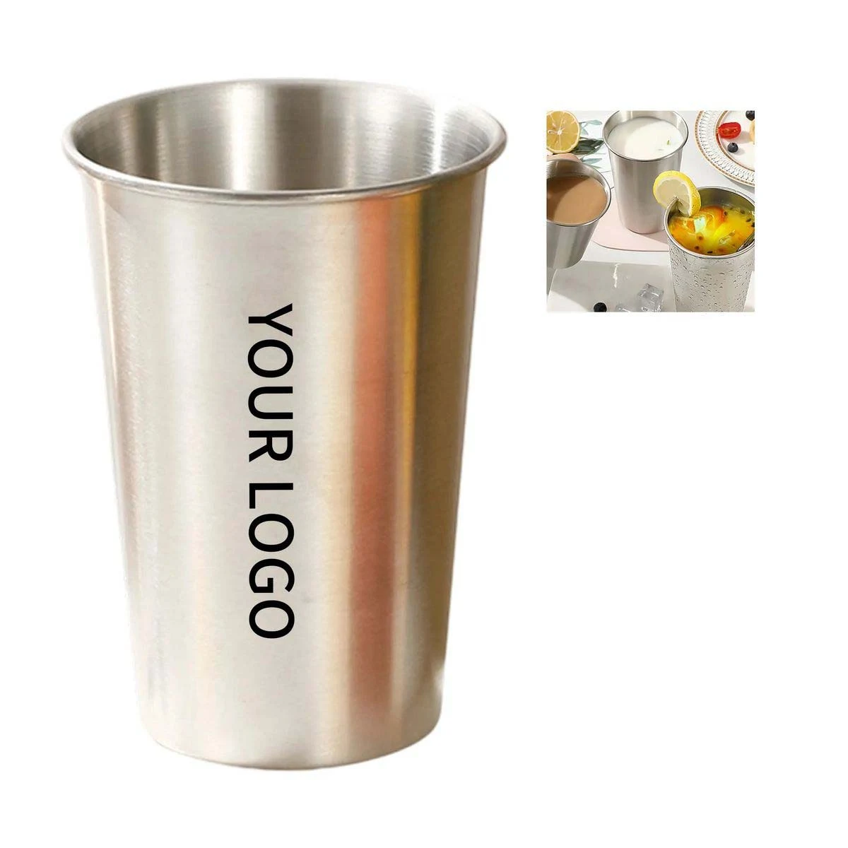 Durable 16oz Steel Cup for Everyday Use 1