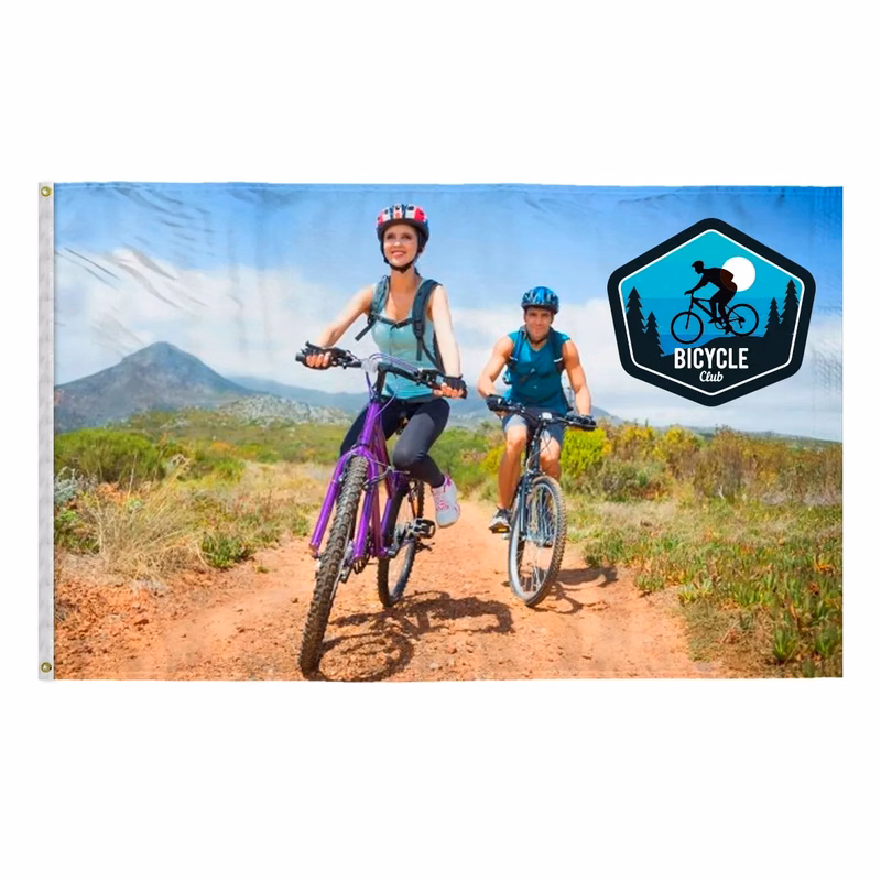 Custom Digital Print Flag 5' x 8' W-Poly