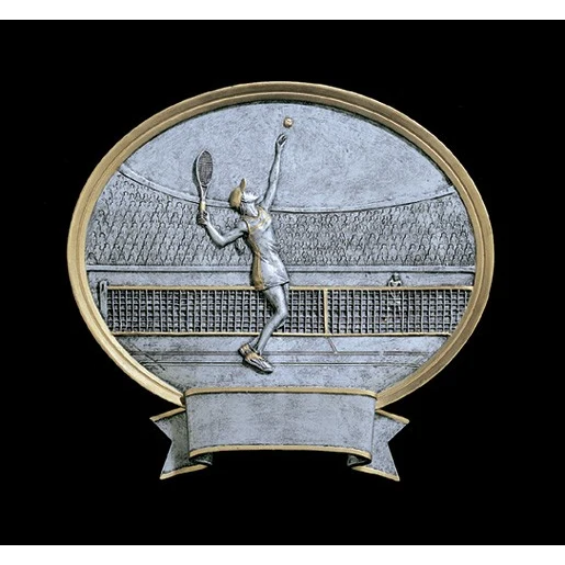 Tennis Female Legend Plate 1