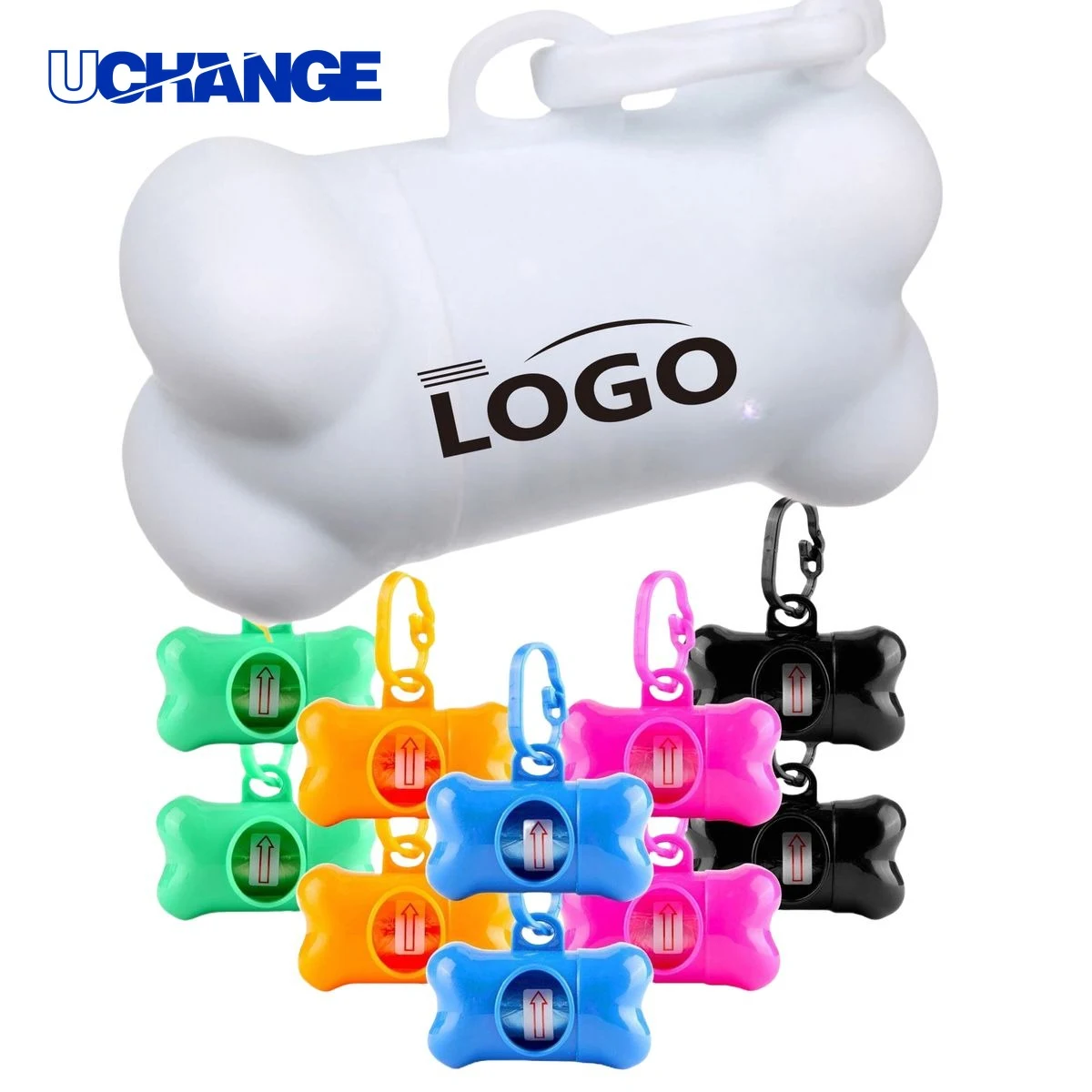 Eco-Friendly Dog Poop Bag Bone Waste Box 1