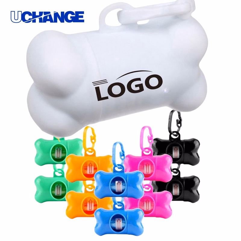 Eco-Friendly Dog Poop Bag Bone Waste Box