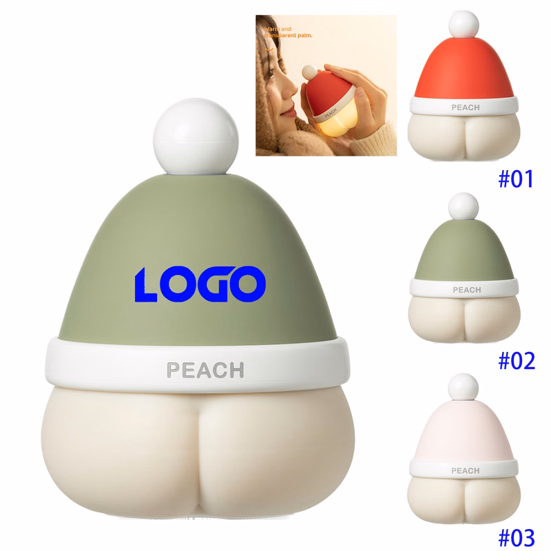 4000mah Peach Electric Hand Warmer And Power Bank