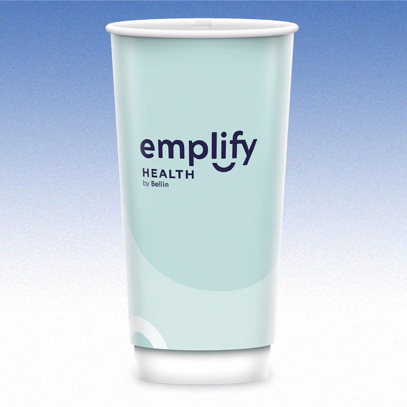 21 oz-Plastic-Free, Compostable, Recyclable Double Wall Paper Coffee Cups