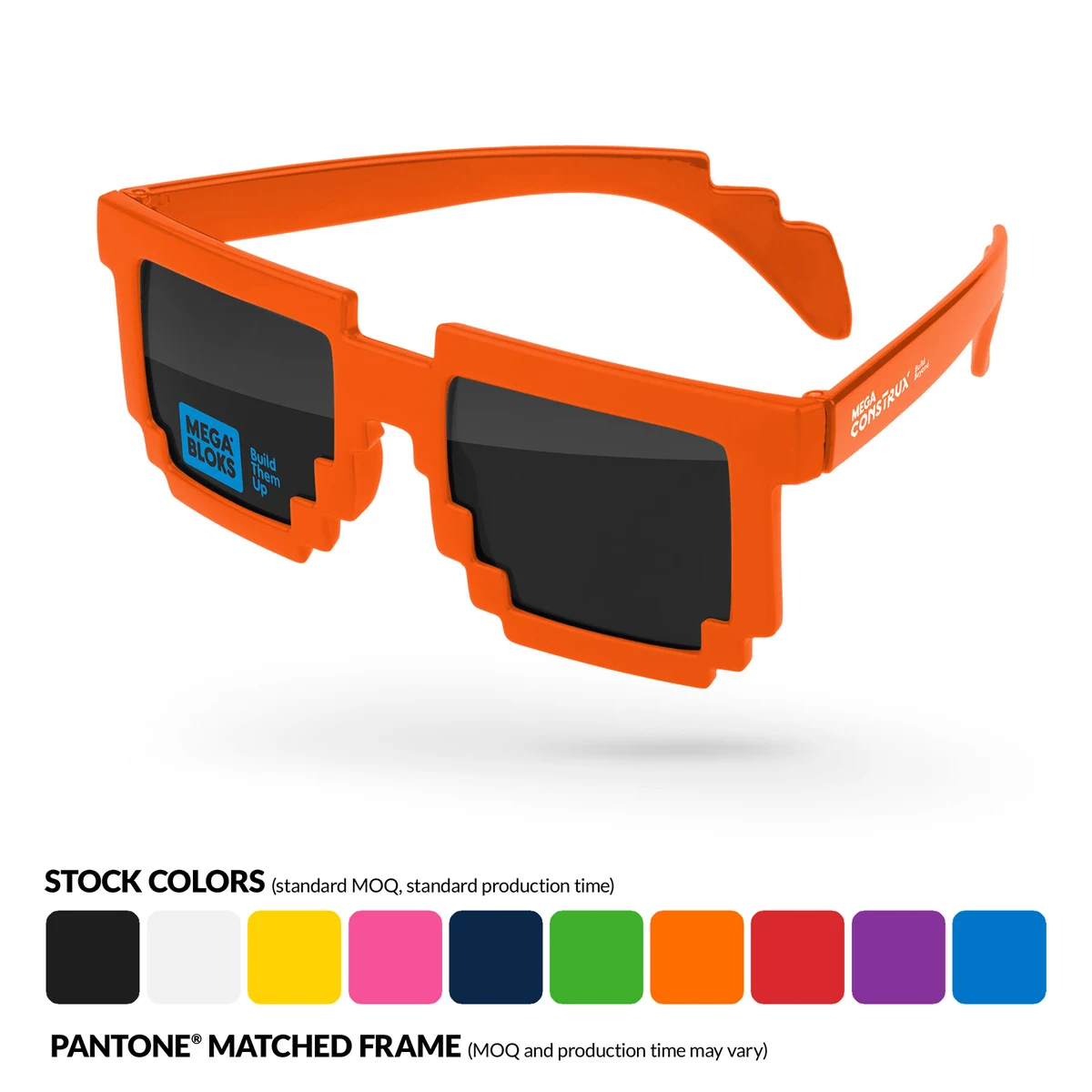 Pixel Sunglasses w/ 1-color imprints 1