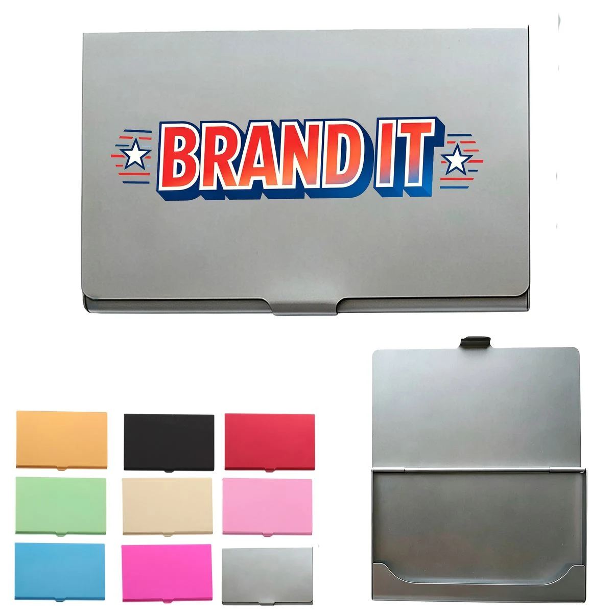 Durable Slim Aluminum Card Holder 1