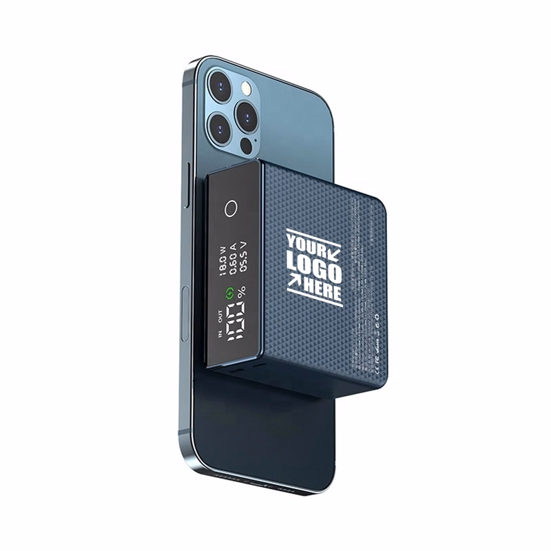 20000Mah Logo Custom Portable Magnetic Wireless Power Bank