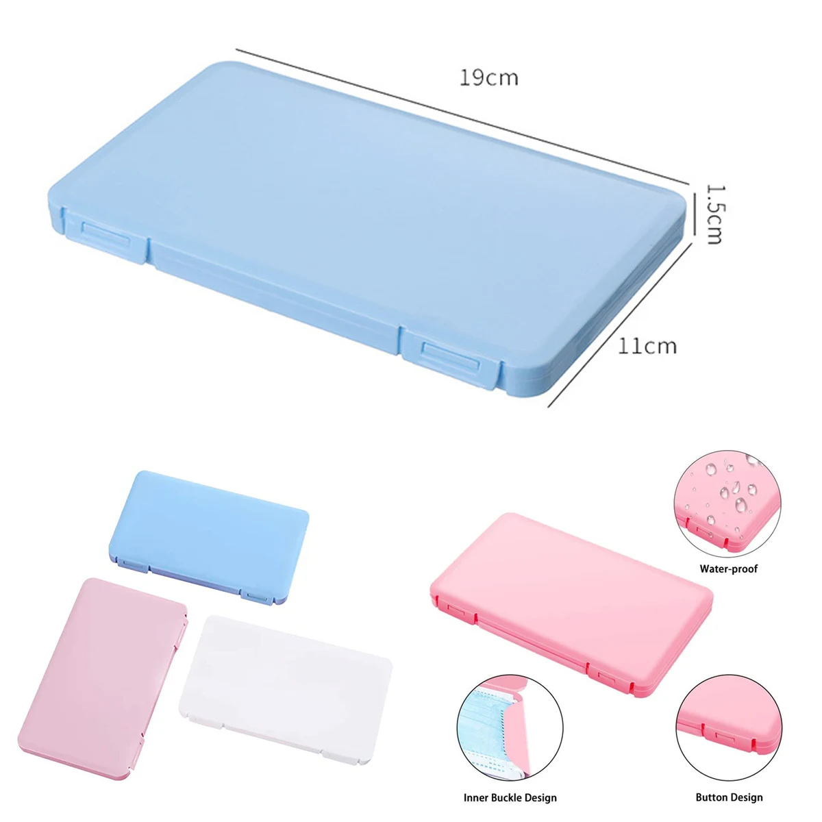Portable Mask Container box 1