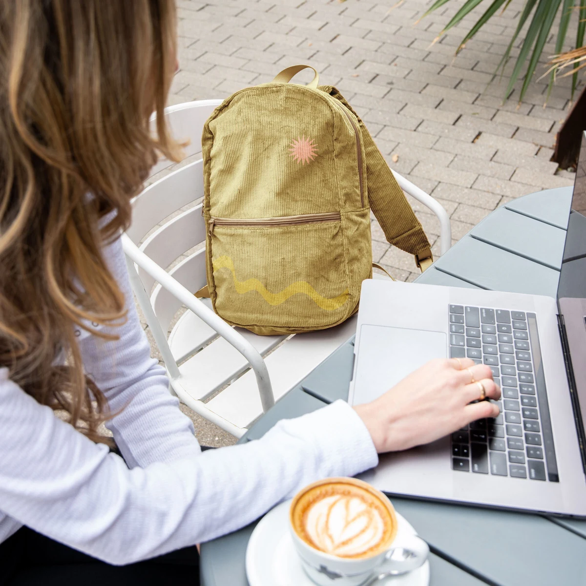 SIMPLE BACKPACK - CORDUROY 1