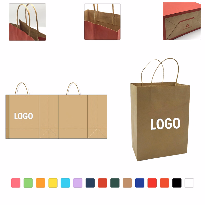 Small Handle Paper Gift Bag