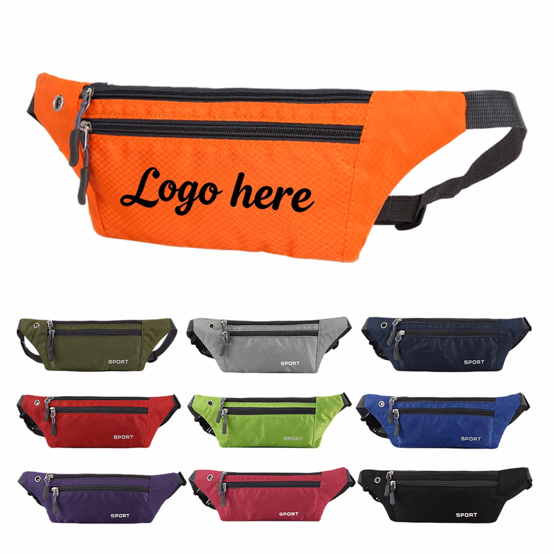 Crossbody Sport Water Resistant Fanny Pack Waist Belt Bag