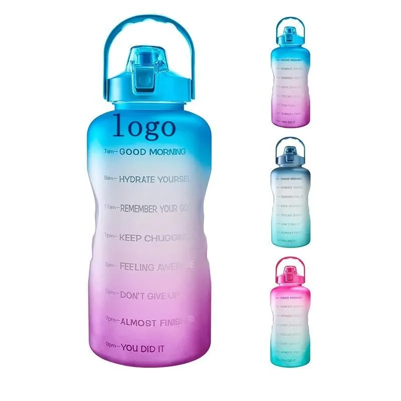 64Oz Large Capacity Straw Water Bottle 1