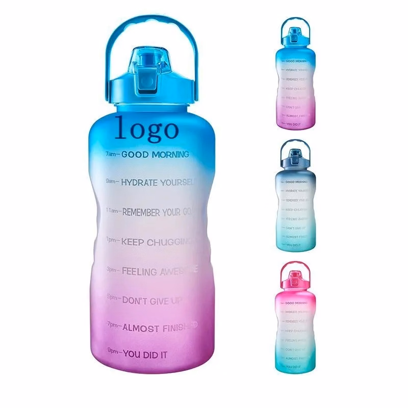 64Oz Large Capacity Straw Water Bottle