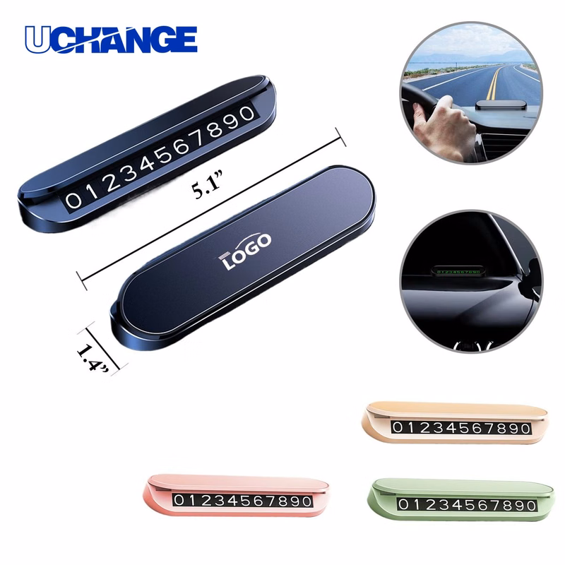 Car Temporary Parking Card Display