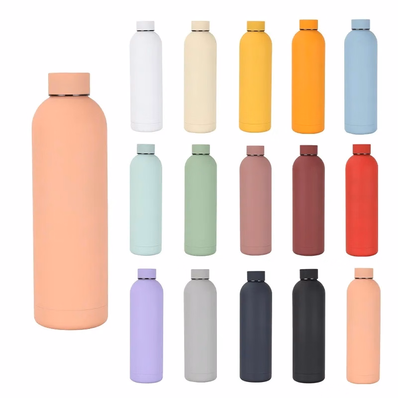 16.9oz Big Bellied Small Mouthed Bottle Insulated Cup
