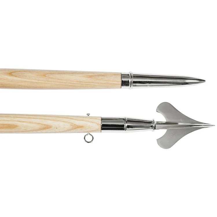 8' Guidon Staff with Chrome Spear 1