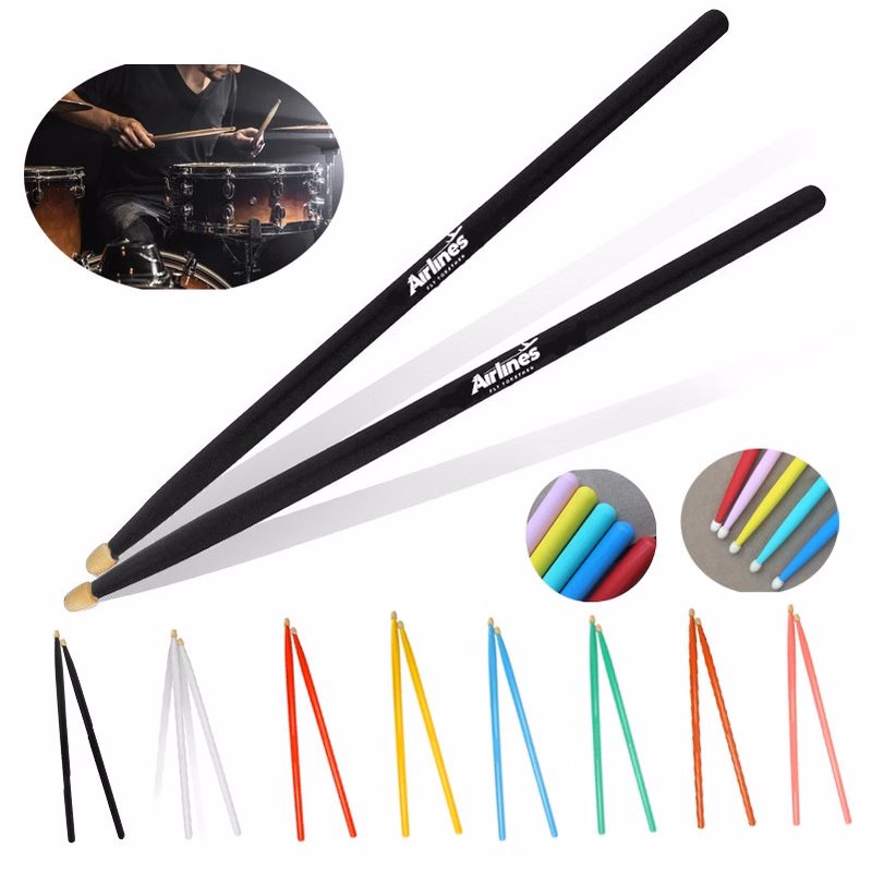 5A Colored Maple Wood Tip Drumsticks