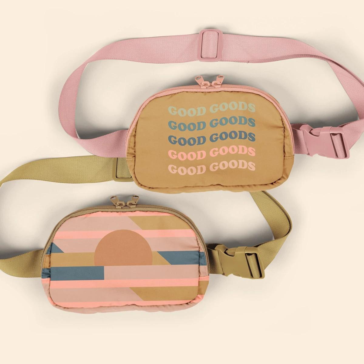 SIMPLE BELT BAG - 4CP NYLON 1