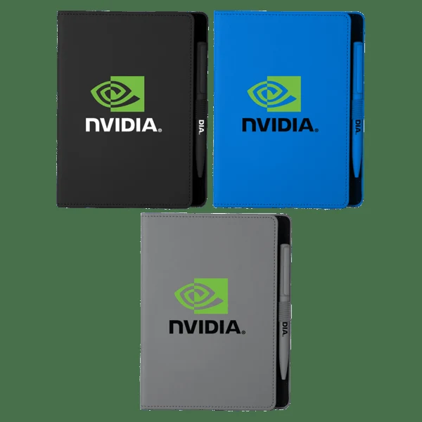 Soft Touch Notebook with Pen 1