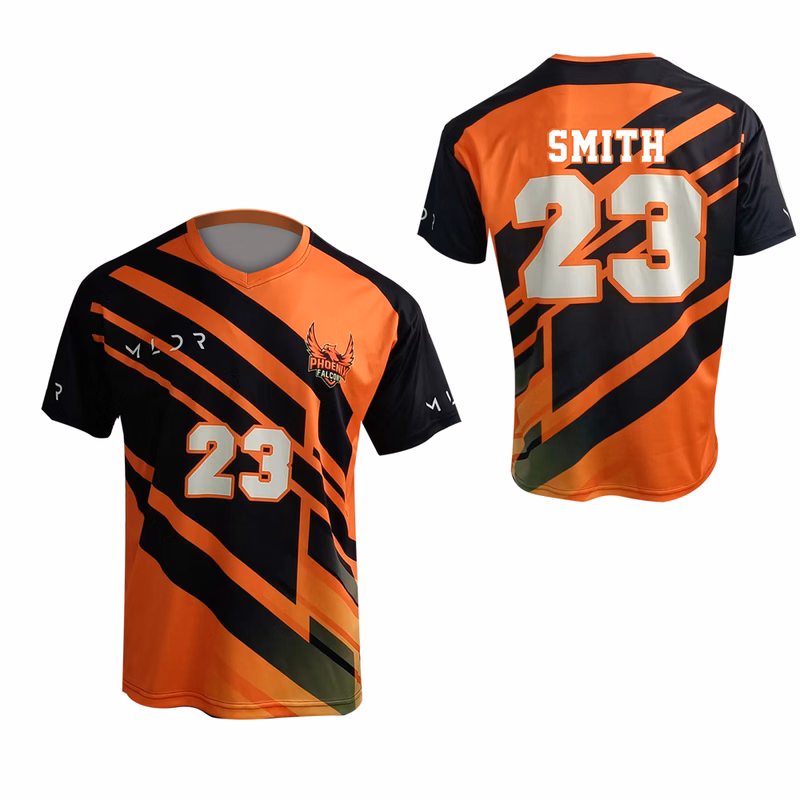 Men's Soccer V-Neck SS Pinhole Mesh Jersey