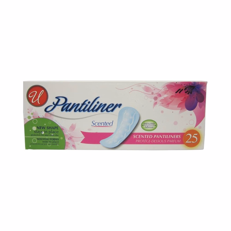 Women's Panty Liners - Scented 25 CT