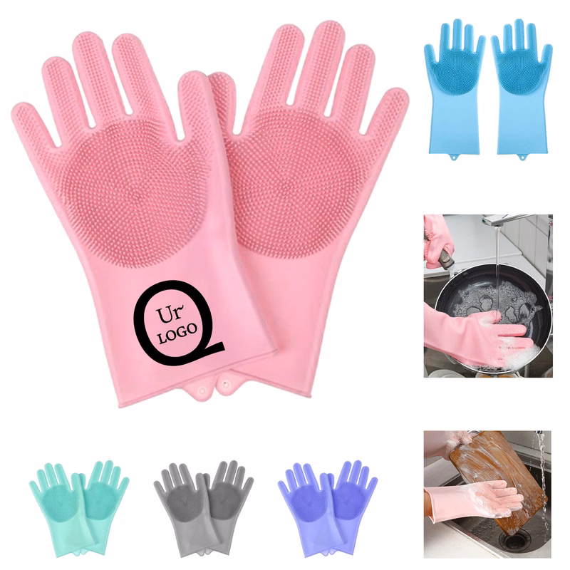 Silicone Washing Gloves