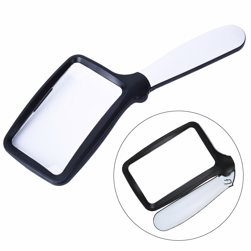 Rectangle Reading Magnifier with LED