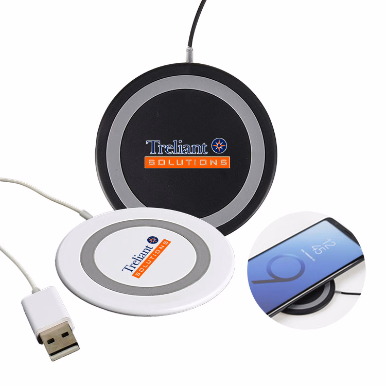 5W QI Round Wireless Charging Pad