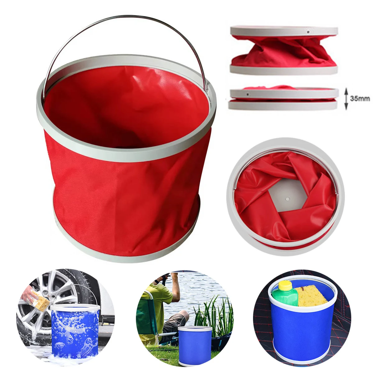 9L Foldable Bucket 1