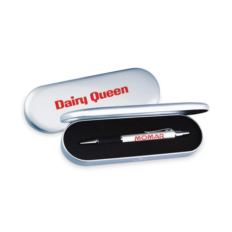 Oval Metal Flip Case -Blank 1