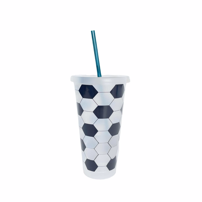 24oz Plastic Football Cup