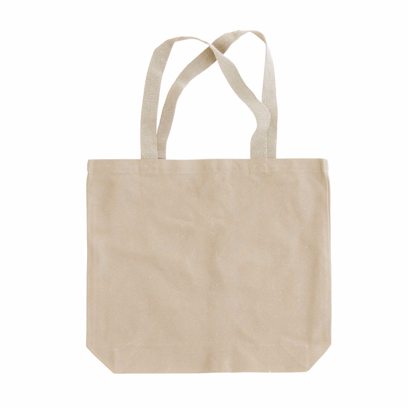 12 oz. Premium Cotton Canvas Shopper Tote Bag
