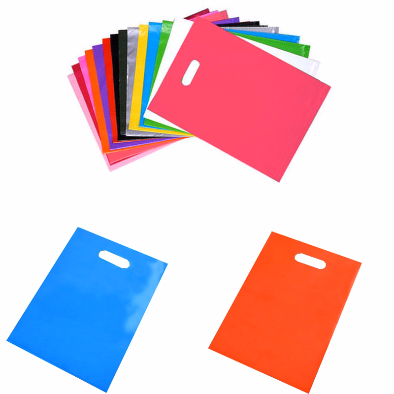 Die Cut PE Handle Shopping Bag