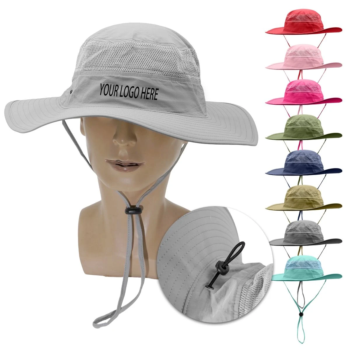Wide Brim Outdoor UPF50 Sun Hat 1