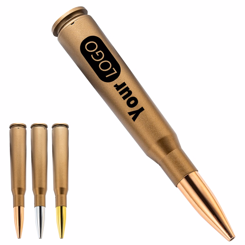Realistic Bullet-Shaped Ballpoint Pen