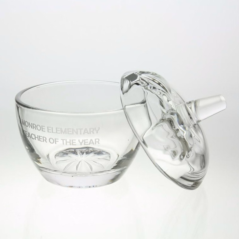 4 1/8" Award - Apple Candy Jar