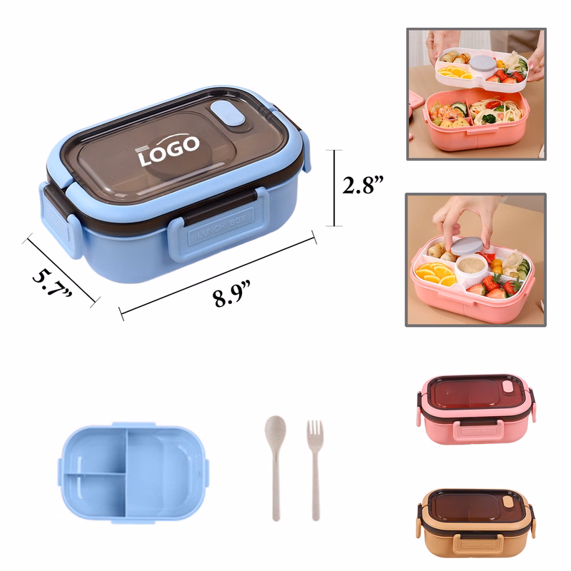 MOQ25 Portable PP Bento Box for Outdoor Fruit Storage