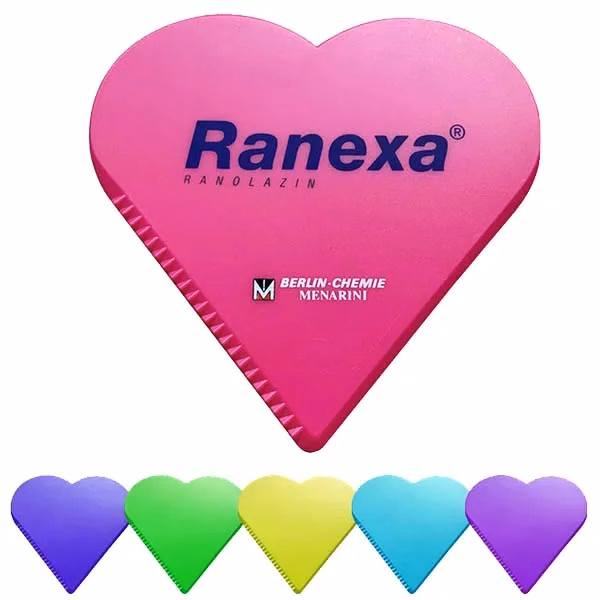 Heart Shaped Plastic Ice Scraper