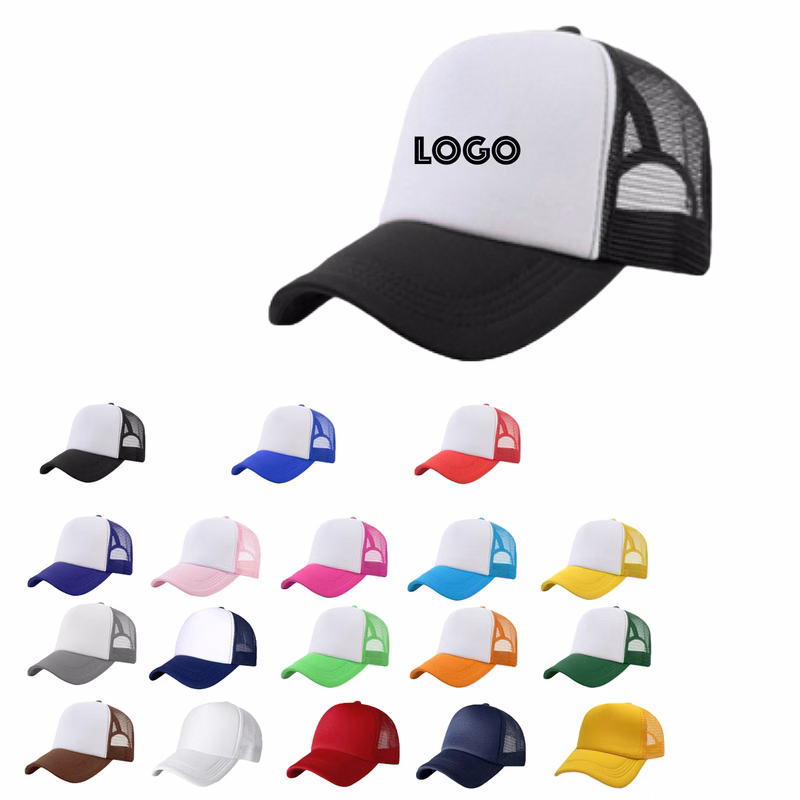 Sponge sunshade sun protection and breathable mesh cap