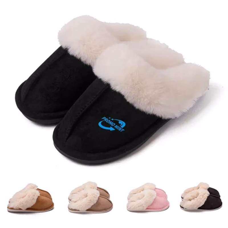 Customizable Plush Indoor Slippers