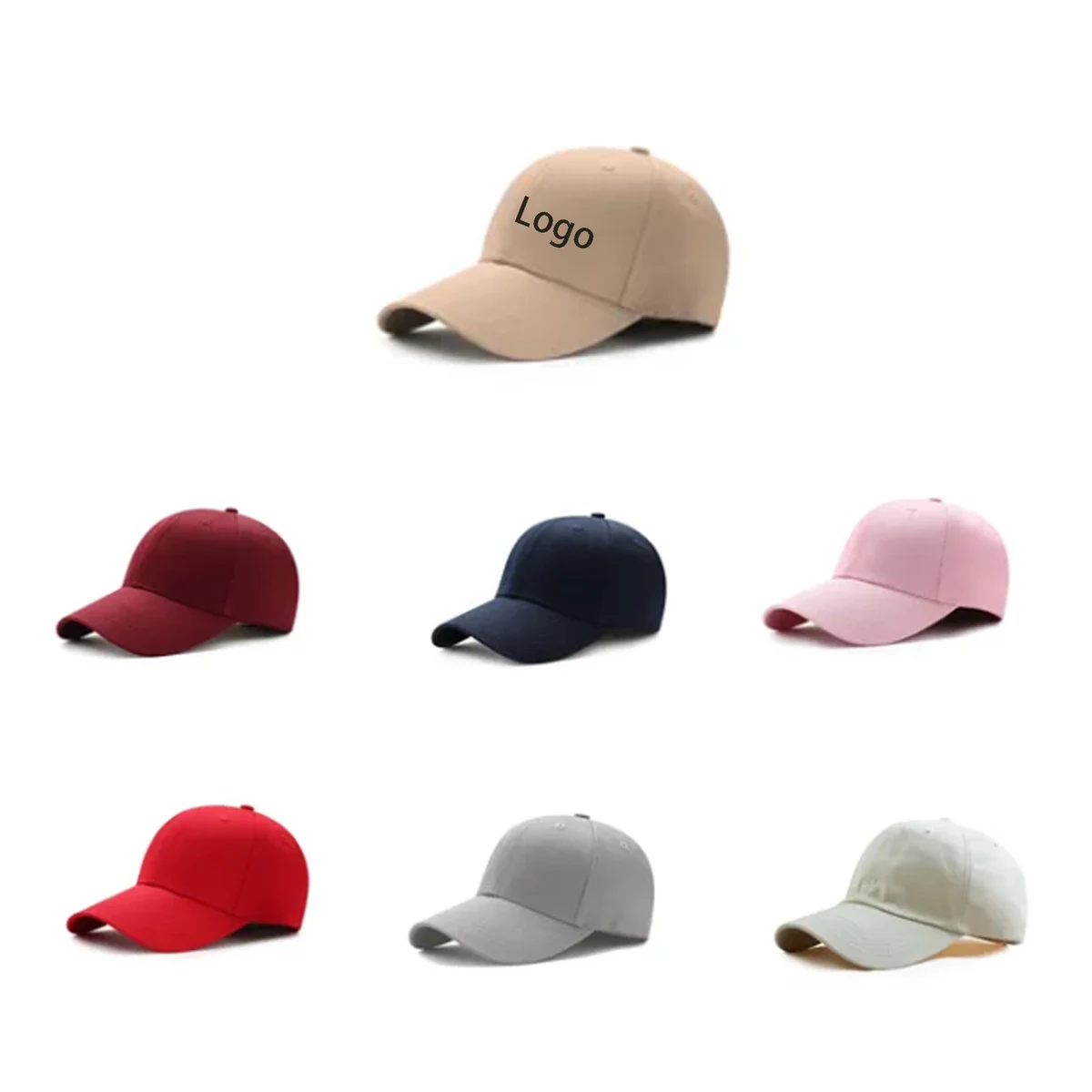 Cotton Peaked Cap 1