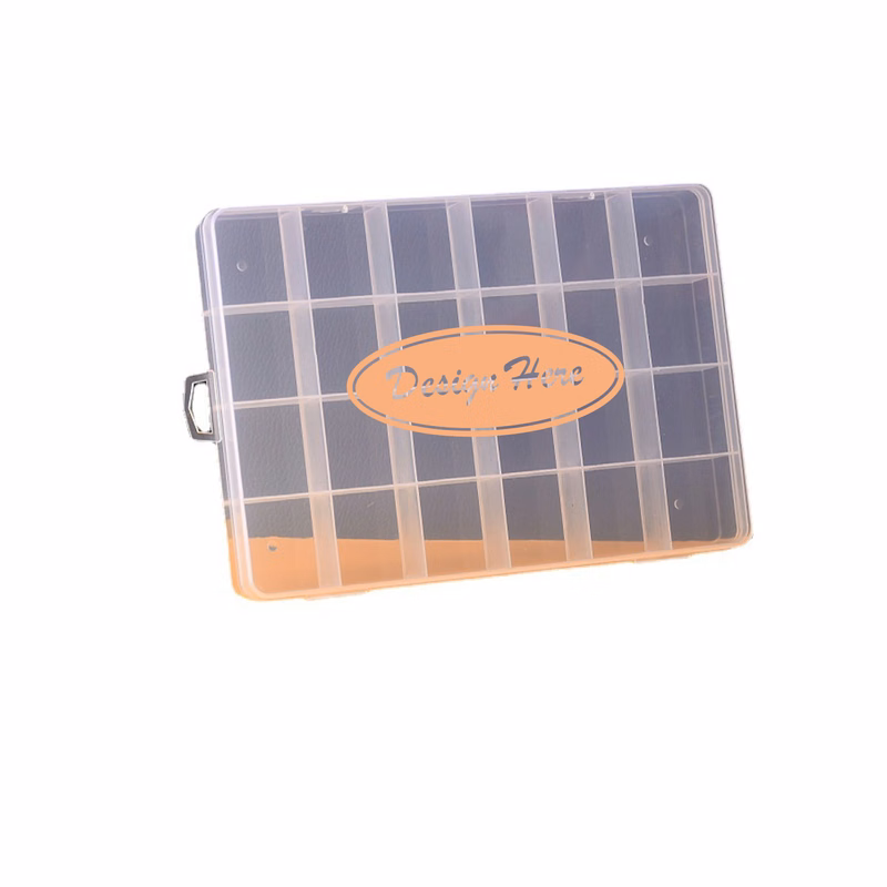 Divided Beads Storage Box, Durable Plastic Organizer
