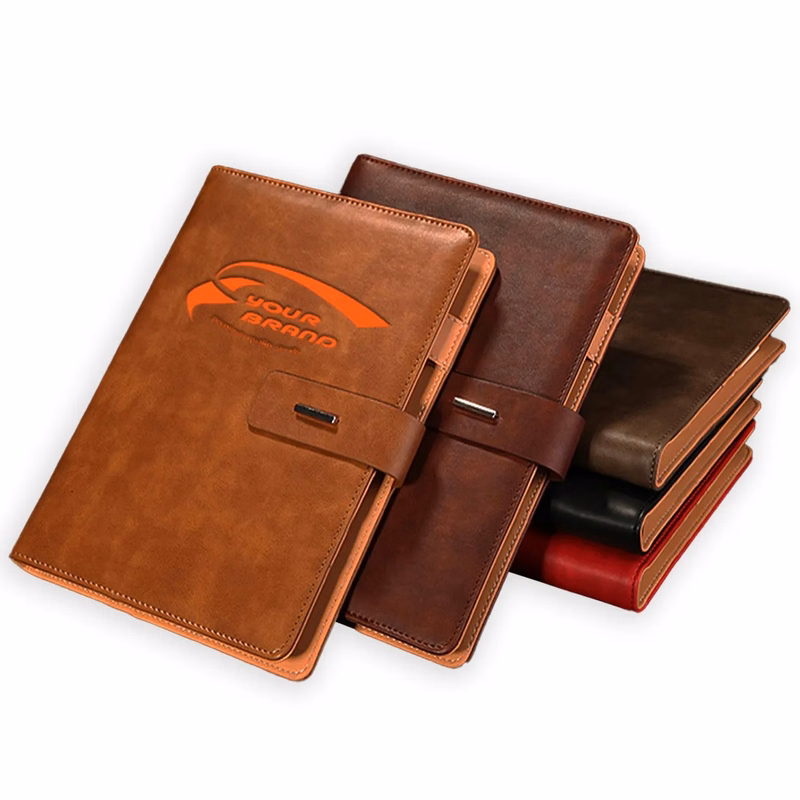 A5 Journal Binder Leather Premium Business Diary Notebook