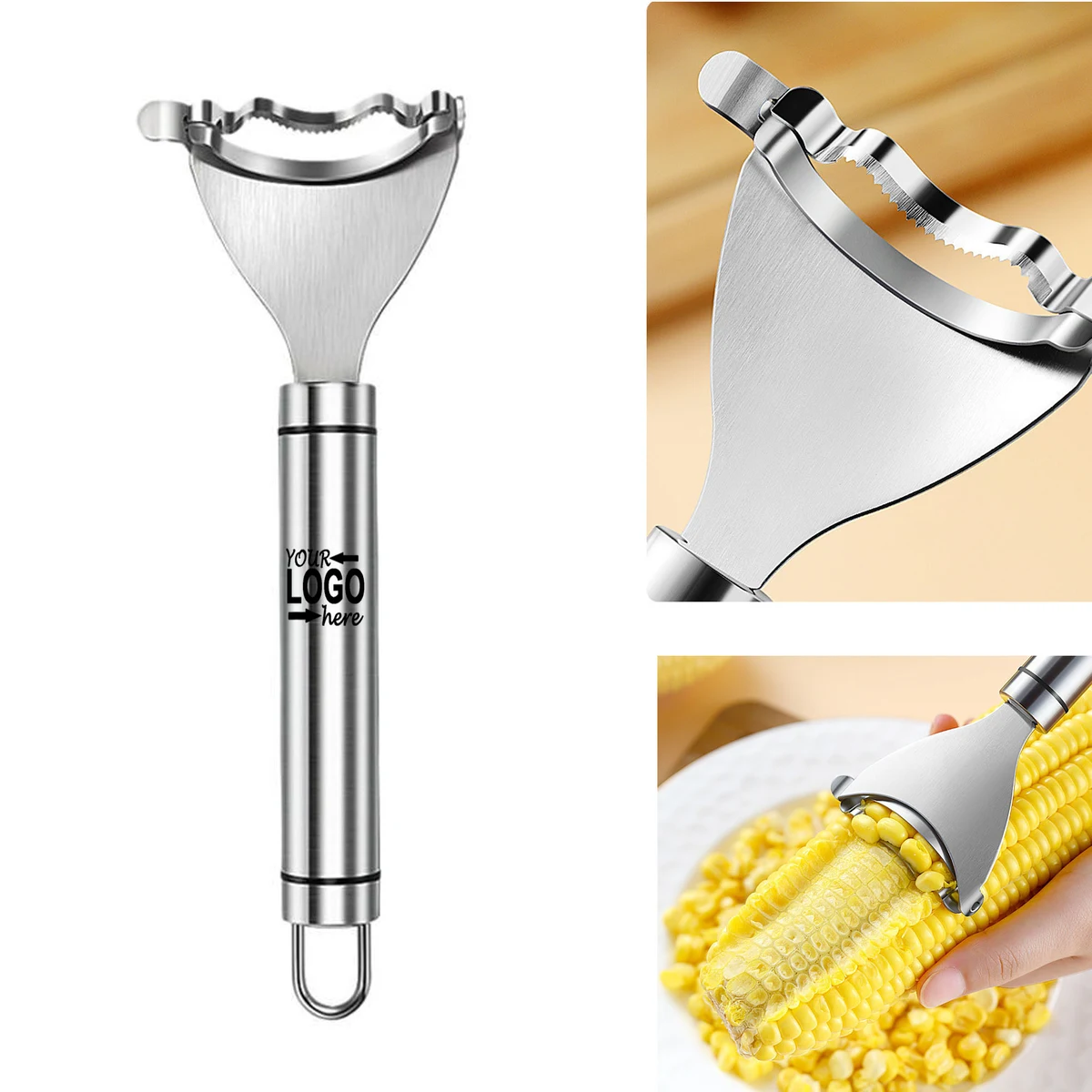 Stainless Steel Corn Stripper Peeler 1