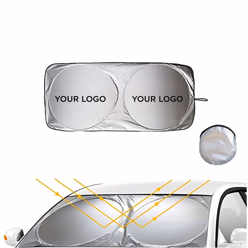 Collapsible And Compact Car Sunshade