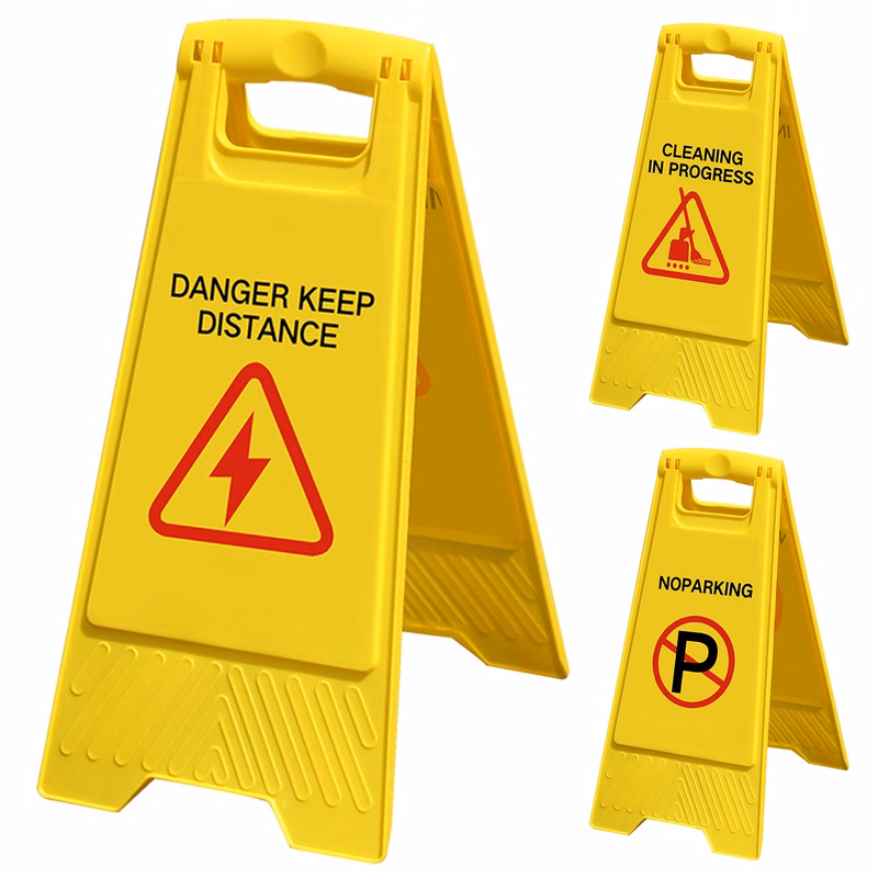 Custom Warning Caution Wet Floor Sign