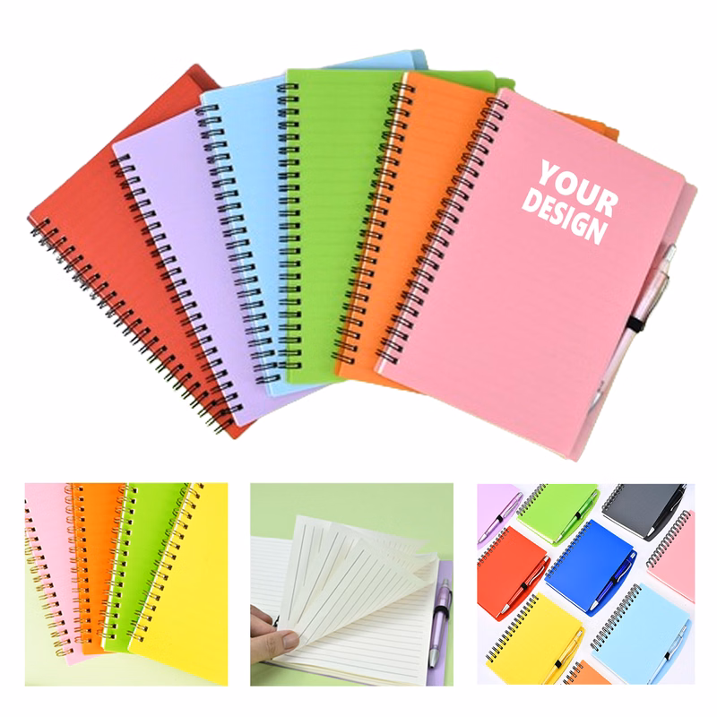 A5 Spiral Notebook With A Pen