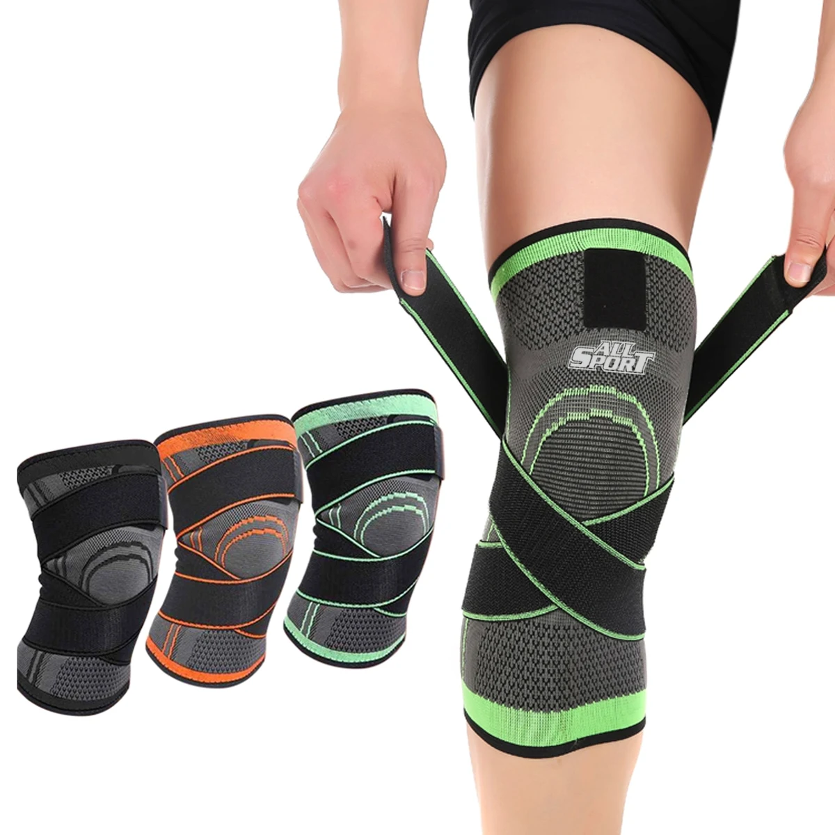 Sport Kneecap With Bandage 1