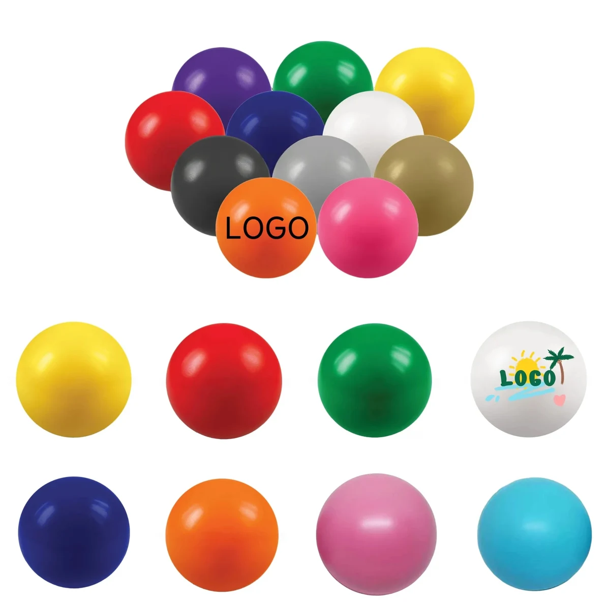 Solid Sponge Stress Rehabilitation Ball 1