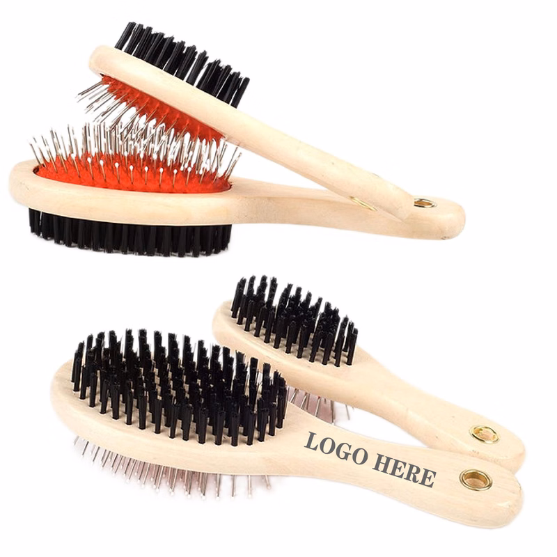 Wooden Pet Grooming Brush
